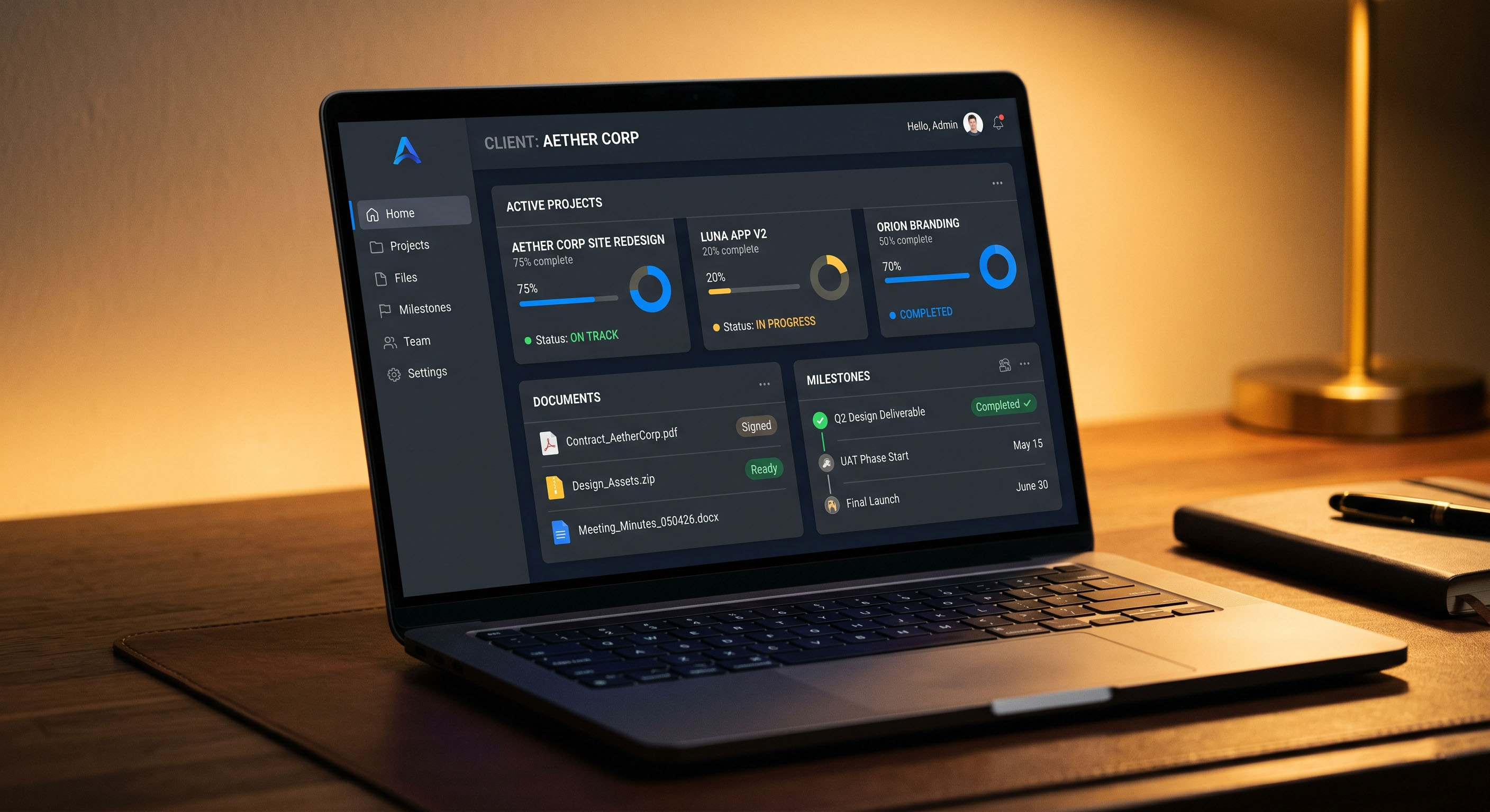 Client portal