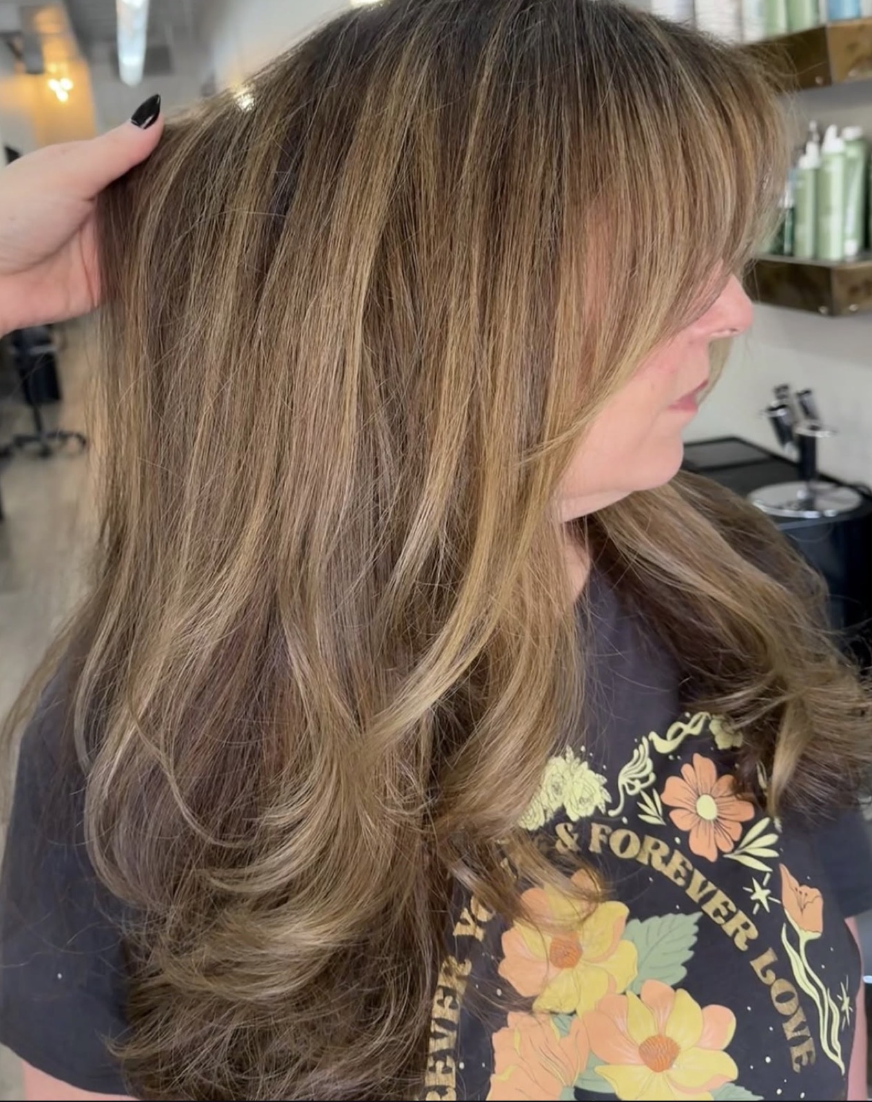 Defined curls after