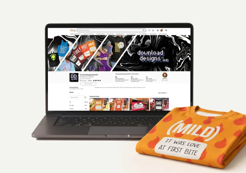 Download Designs by AND brand identity