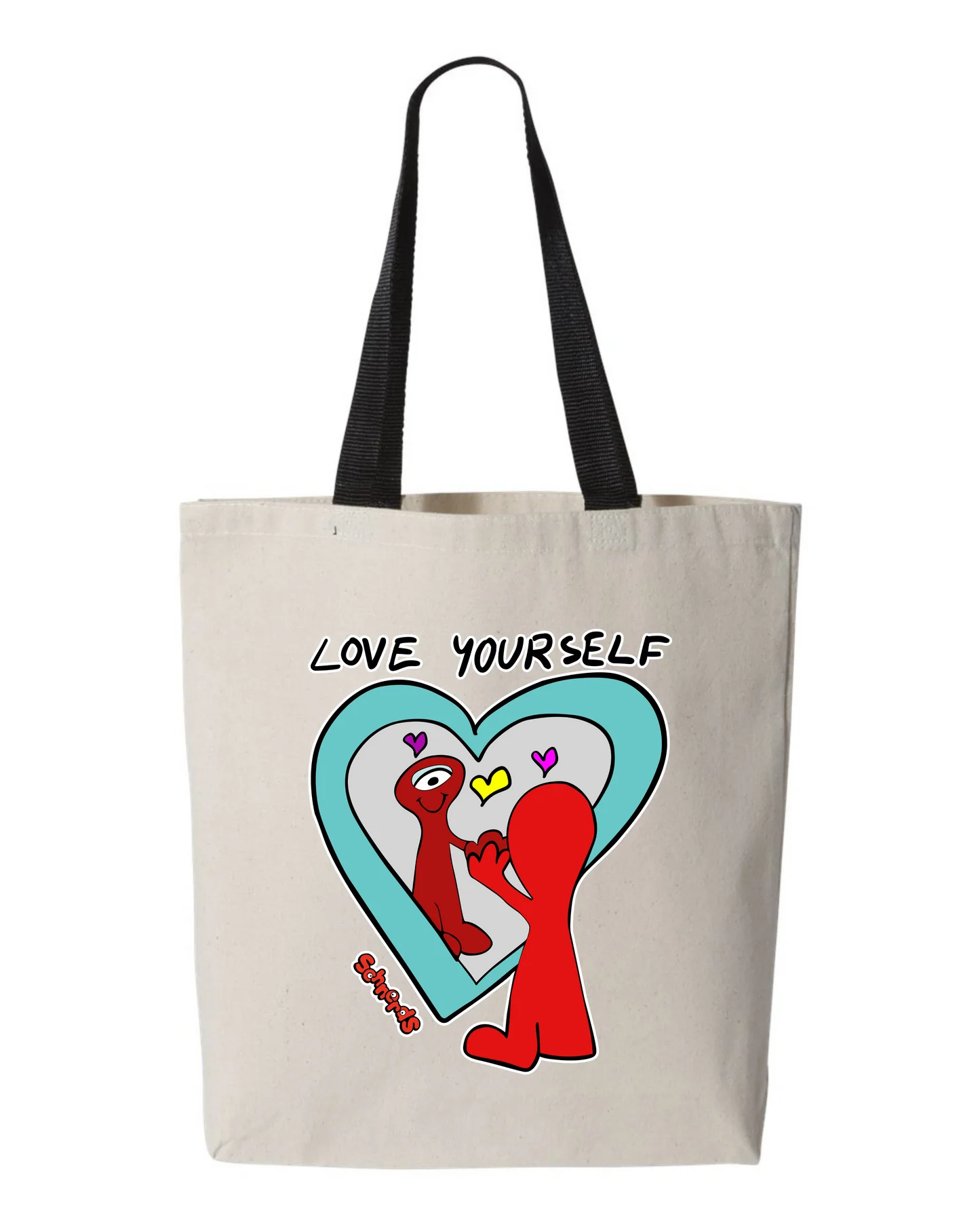 Love Yourself Canvas Totes