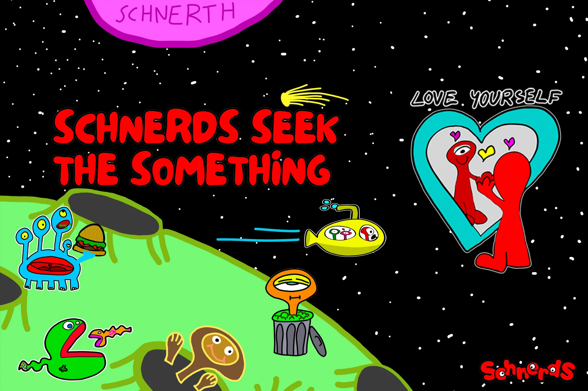 Schnerds Seek the Something Book